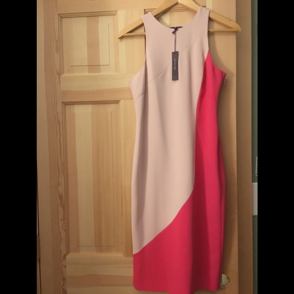 Rachel Roy Pink Midi Pencil Dress